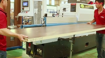 Quy trình sản xuất Cửa gỗ nhựa Composite Alux | Alumax Việt Nam