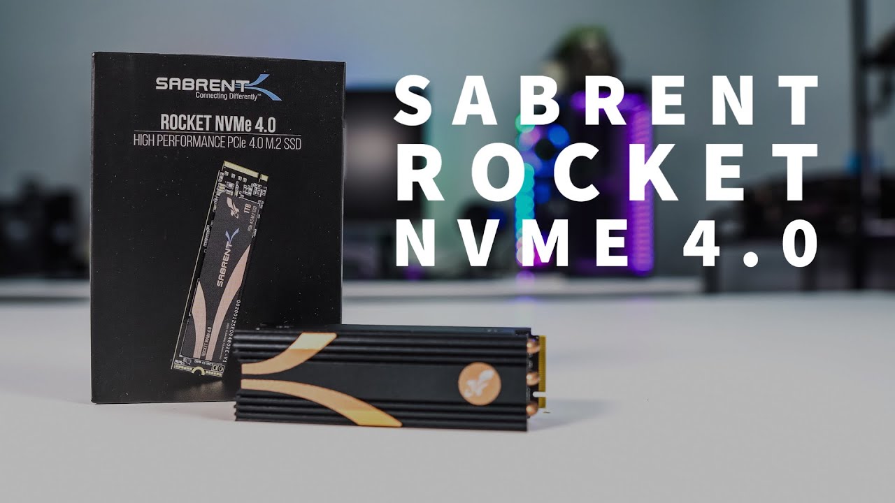 Sabrent Rocket NVMe 4.0 SSD Review 