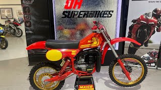 1981 MAICO 490 Mega 2 Vintage Classic Twinshock Motocross 2 Stroke two Stroke@dhsuperbikes