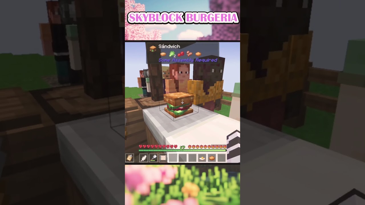 Agregamos más cultivos! Skyblock Burgeria Minecraft Java 1.20.1 