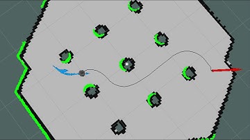 Path Planning and Navigation with a Mobile Robot Turtlebot3 in ROS, Rviz and Gazebo