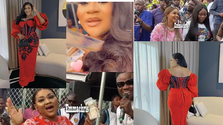 Money Rains As Nkechi Blessing Opens Secret Curves and Carves Center Mompha(Nkechi Boyfriend),Others