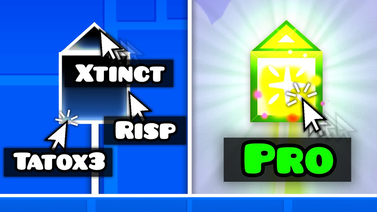 Can 3 Noobs Beat a Pro Geometry Dash Creator?