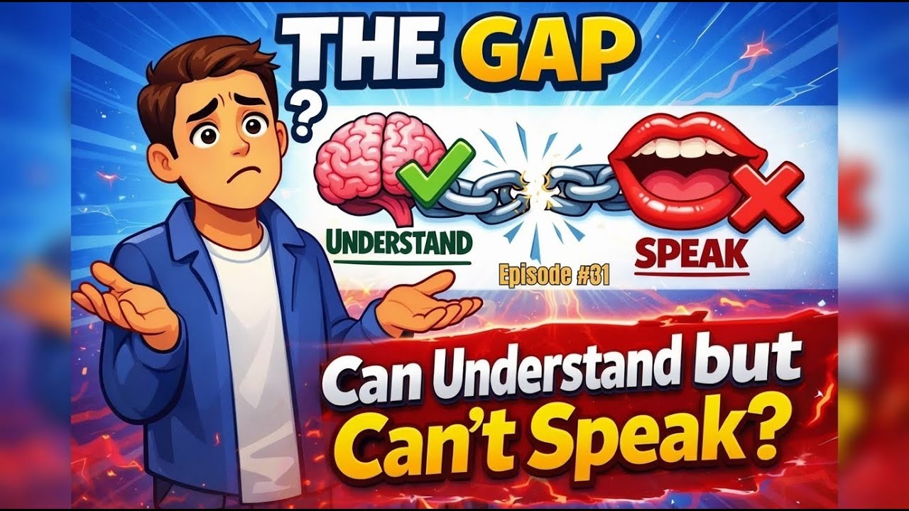 You Understand English but Can't Speak? Fix This Now