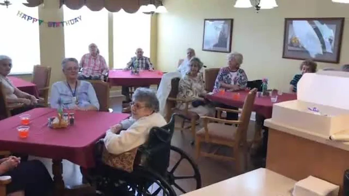 Woman celebrates 102nd birthday