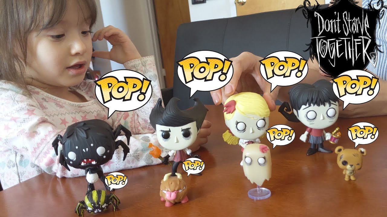 LITTLE GIRL UNBOXES ENTIRE FUNKO POP COLLECTION | Starve Together