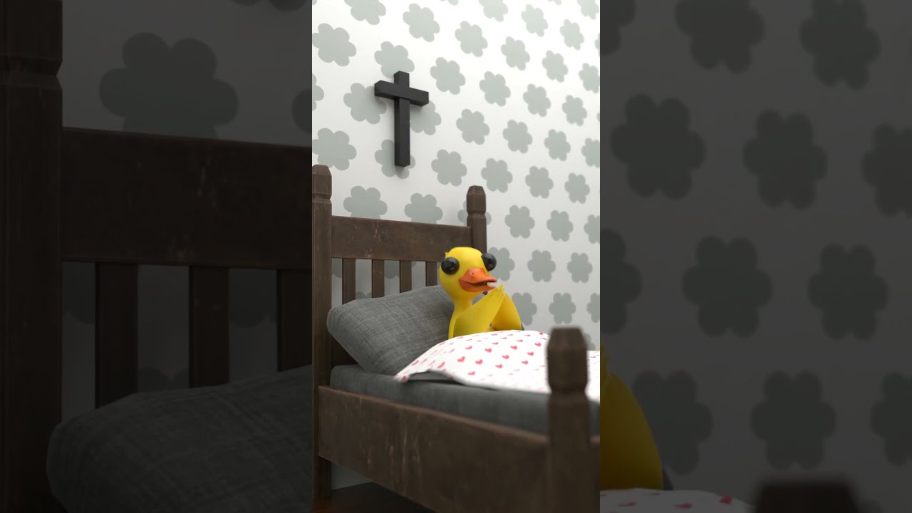 When I M Home Alone And Hear A Strange Noise Humor Ducky Shorts