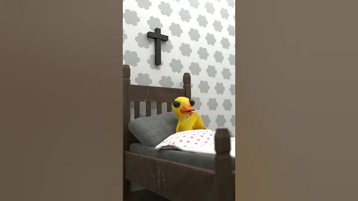 When I'm Home Alone and Hear a Strange Noise 😰 #humor #ducky #shorts