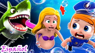 Policía Bebé vs Tiburón 👮✨🧟‍♂️ | Sirena Embarazada | NUEVO✨ Сanciones Para Niños