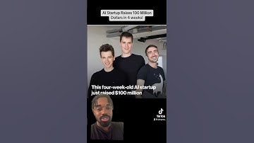 4 week old AI startup raised $100 million! #finance #tech #ai #investing