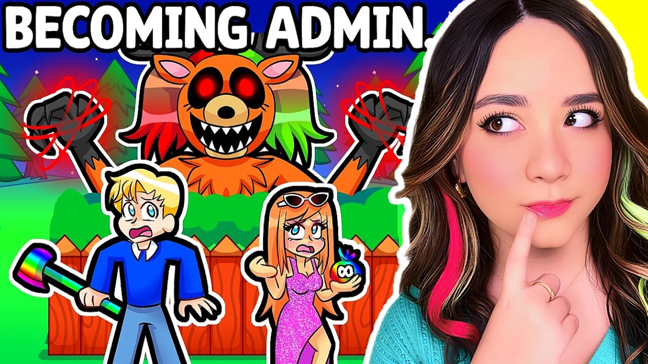 I Trolled My Friends With ADMIN COMMANDS in 99 NIGHTS IN THE FOREST..