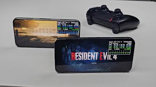 Enabling 60 FPS for Resident Evil 4 Remake and Death Stranding on the iPhone 15 Pro Max or iPad Pro.