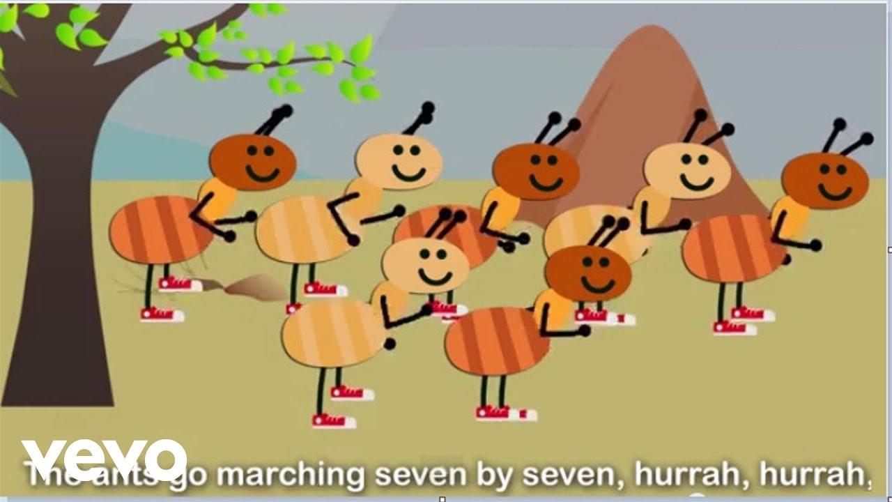 evokids - The Ants Go Marching | Nursery Rhymes | Kids songs