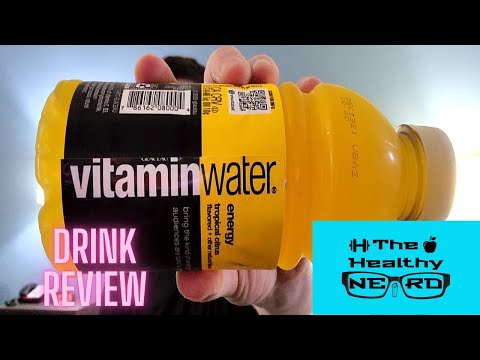 Vitamin Water Energy Tropical Citrus Drink Review