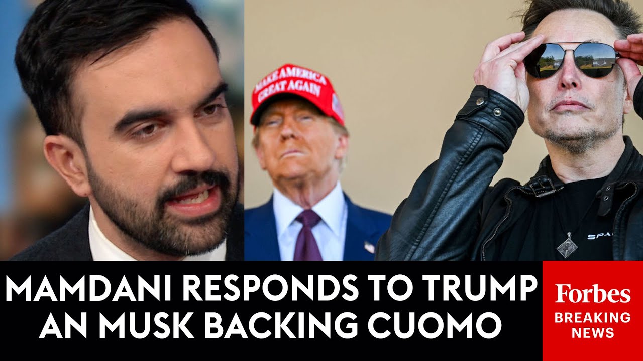 JUST IN: Zohran Mamdani Reacts To Elon Musk And President Trump Endorsing Andrew Cuomo For NYC Mayor