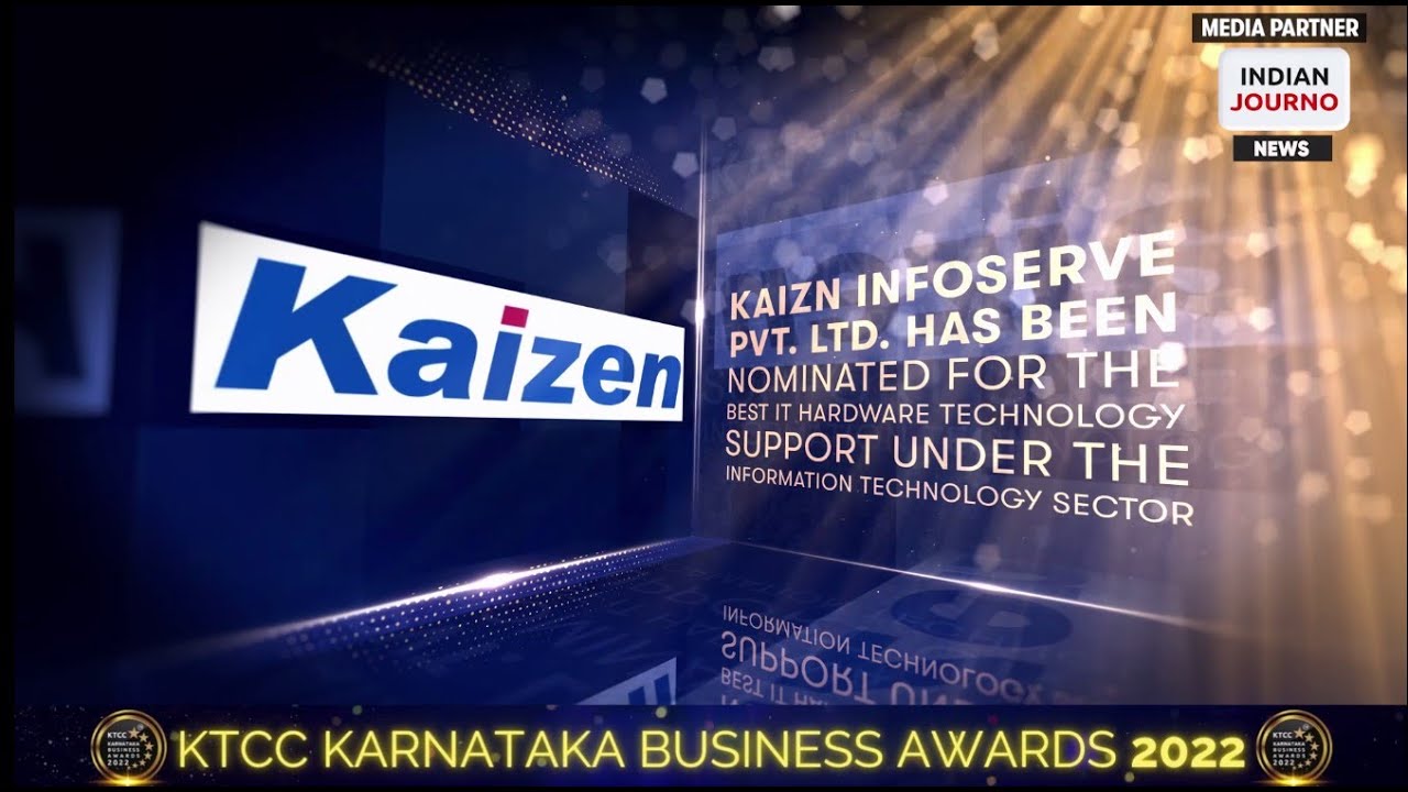 Kaizen Infoserve Pvt. Ltd. has been nominated for Best IT Hardware Technology Support