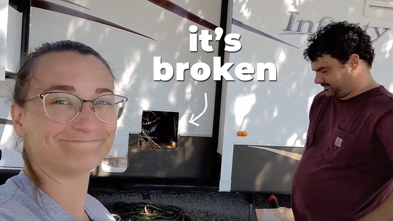 Moving to an RV Park / Unpacking / RV Repairs YouTube