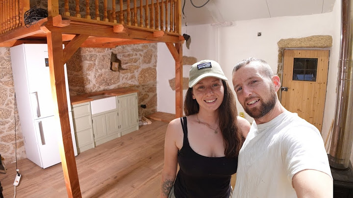 Renovating Kitchen in our Stone Cabin in Portuguese Countryside