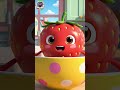 Strawberry Song for Kids 🍓 | Strawberry in Kitchen Bowl | Fun Nursery Rhymes &amp; Baby Songs
