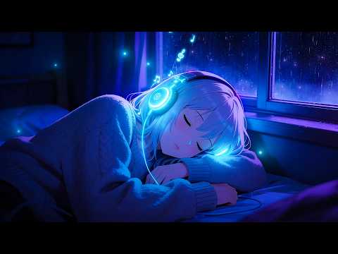 Defeat INSOMNIA And Stress Problems with Pouring Rain Sounds🌧️Stop Overthinking & Sleep Fast Tonight