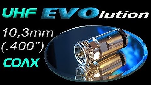 How to Fit UHF PL-259 Solder Male Connector (10mm/.400" Coaxial Cable)