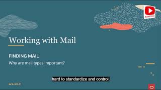 Aconex Working with Mail & Make Aconex work for you  | Document Control