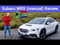 2023 subaru wrx manual review  south africa