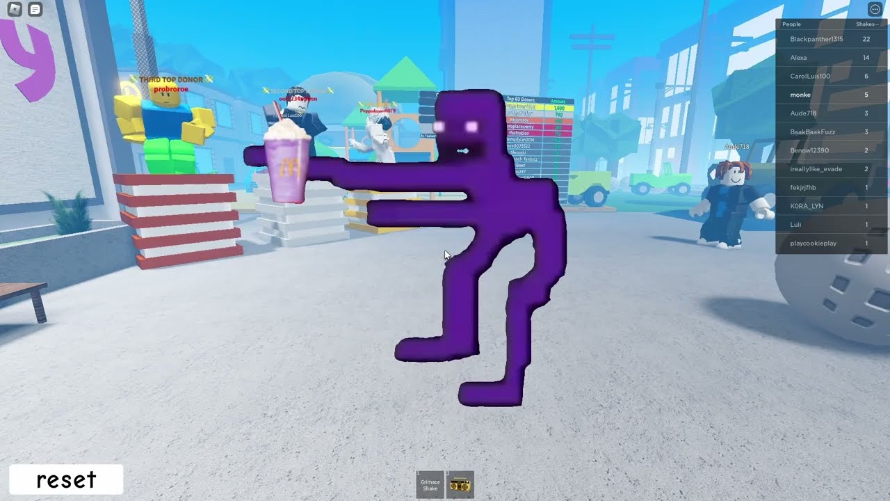 THE GRIMACE BEHIND THE SLAUGHTER!!