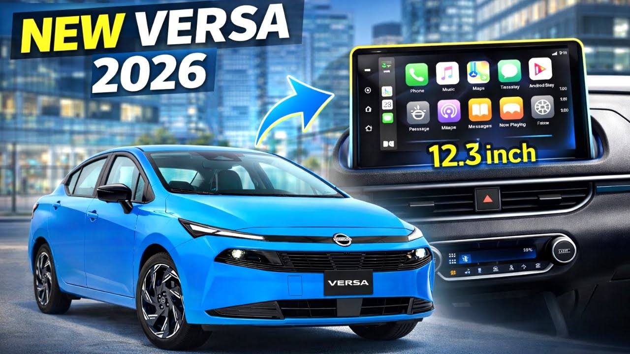 New 2026 Nissan Versa Revealed With Big Tech and Safety Updates - YouTube