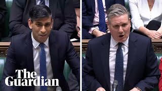PMQs: Sunak and Starmer clash over taxes and pensions