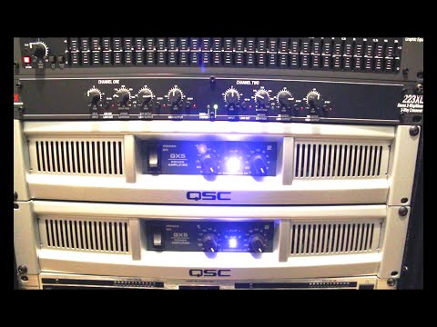 How to Setup active crossover dbx 223XL into your PA system | DJ Setup | Live bands | Live events