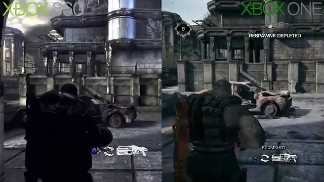 excepción nadie Cuidar Gears of War Ultimate Edition (BETA): Xbox 360 vs. Xbox One - Comparativa  gráfica - YouTube