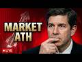 🔴MARKET ATH, SPACEX, BTC &amp; GOLD BOUNCE, NASDAQ UNDER 31K?! | LIVE TRADING