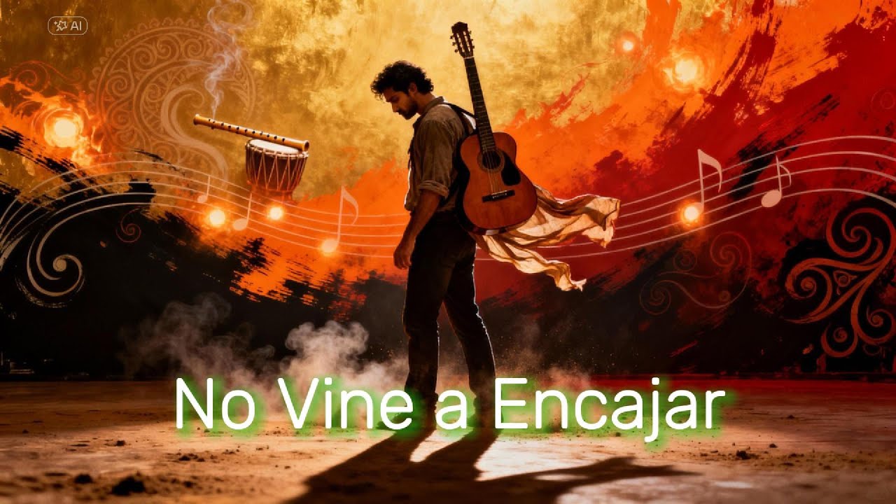 No Vine a Encajar — Flamenco Fusión Rebelde | Despierta, Rompe y Arde