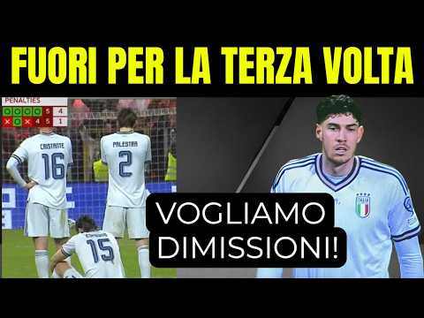 Video DISASTRO ITALIA: Fuori contro la Bosnia! Non ci sono più scuse, DIMTETETEVI TUTTI!