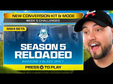 the NEW WARZONE SEASON 5 RELOADED UPDATE is here but.. (BO7)