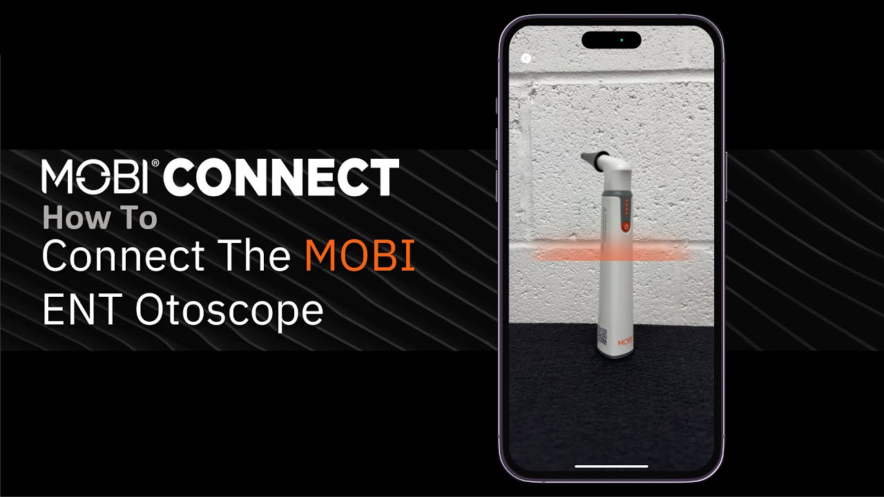 MOBI Ear, Nose, & Throat Smart Otoscope HD Camera Set Up YouTube