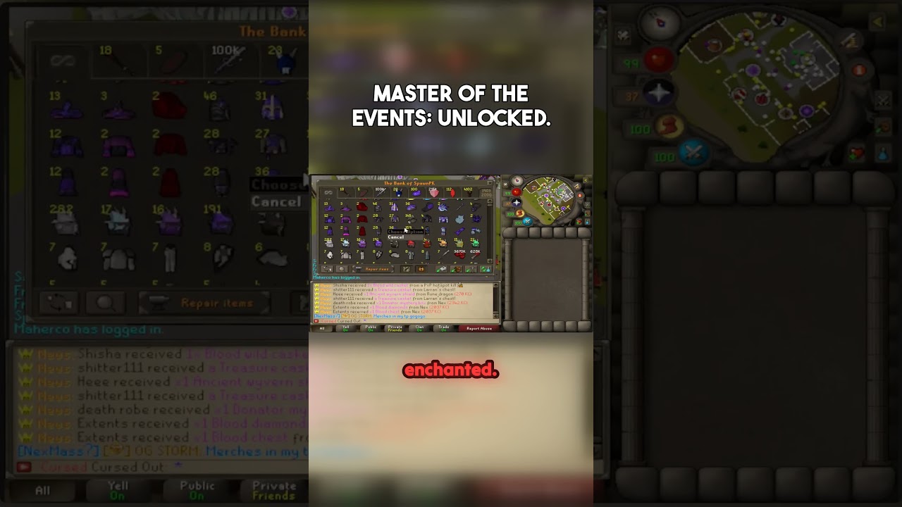 I AM THE EVENT HUNTER MASTER! 