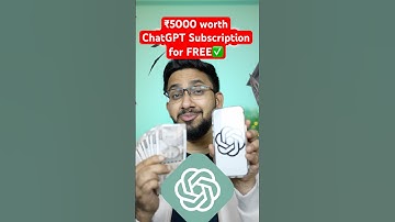 ₹5000 worth ChatGPT Subscription FREE🔥 Indians ku One year Free a ChatGPT Go✅