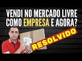 Vendi no Mercado Livre como pessoa jurídica e agora? Aprenda gerar a nota fiscal e libere a etiqueta