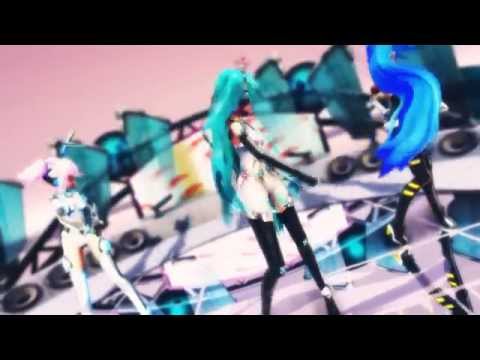 [MMD] Shake It! - Digitrevx fun (Miku, Nanoko, Senmei, Ani, Misaki)