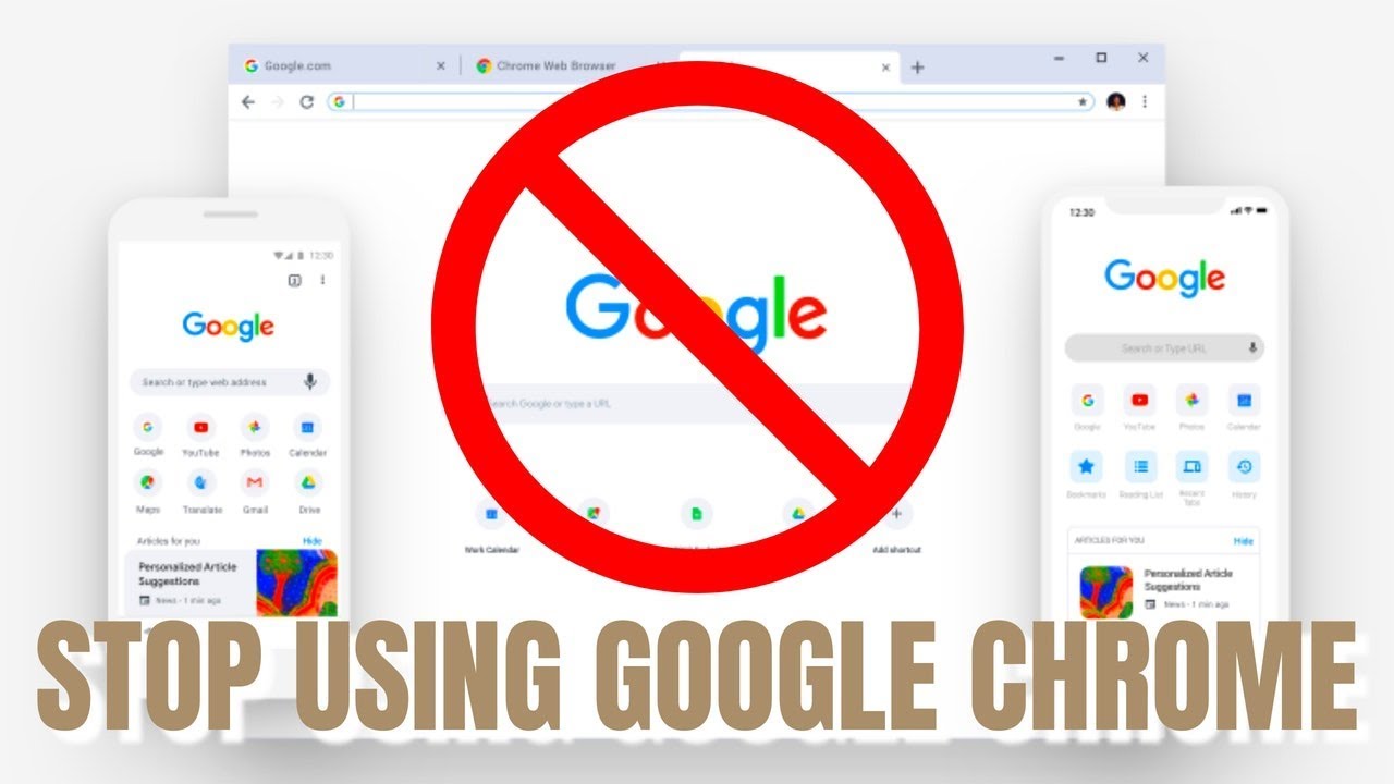 STOP USING GOOGLE CHROME