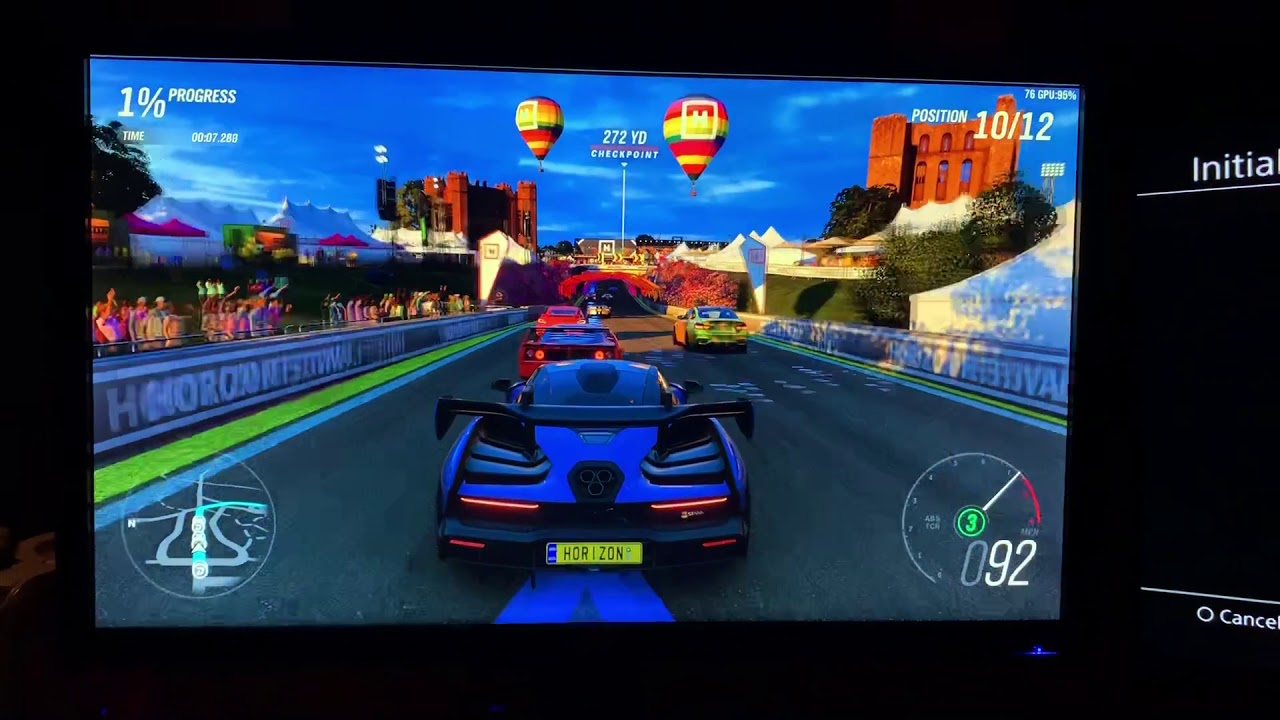 XB270h 1080p G-sync - Forza Horizon