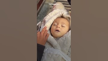Thumbnail of Israeli bombardment causes Palestinian baby to suffer fatal heart attack