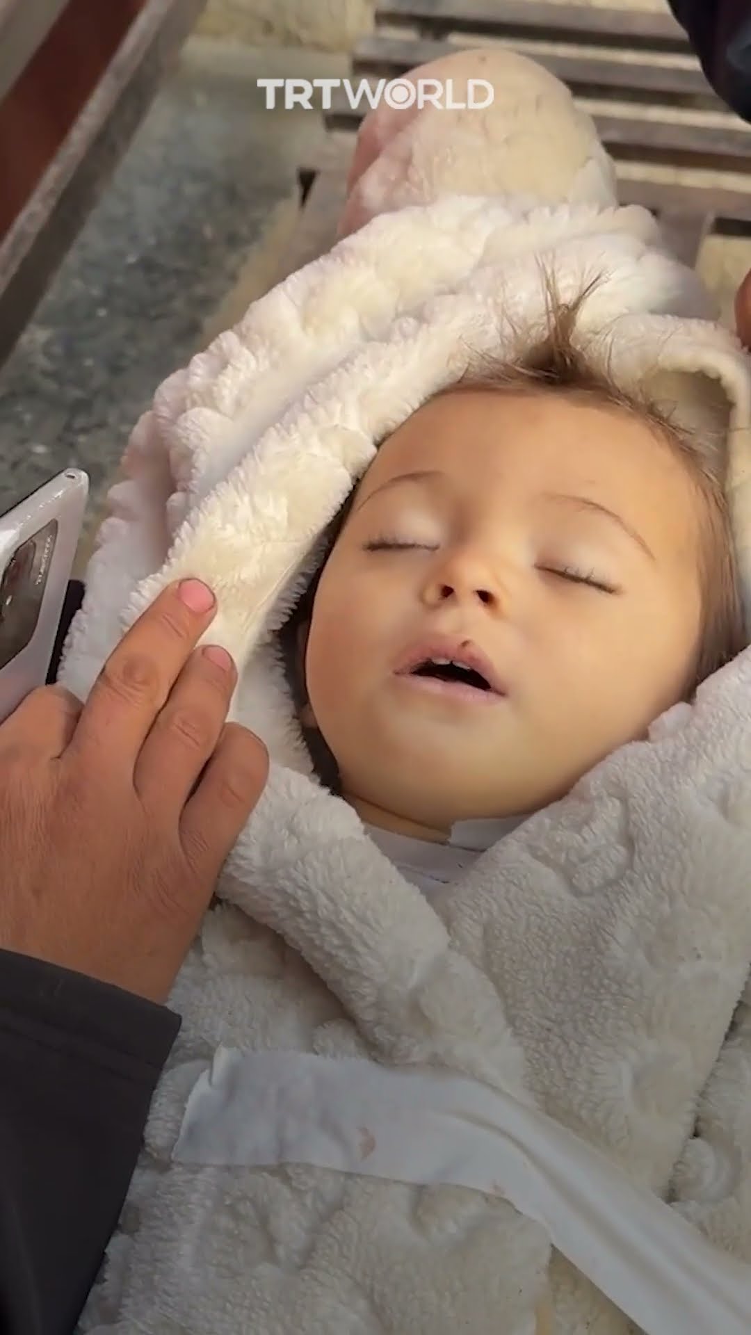 Israeli bombardment causes Palestinian baby to suffer fatal heart attack