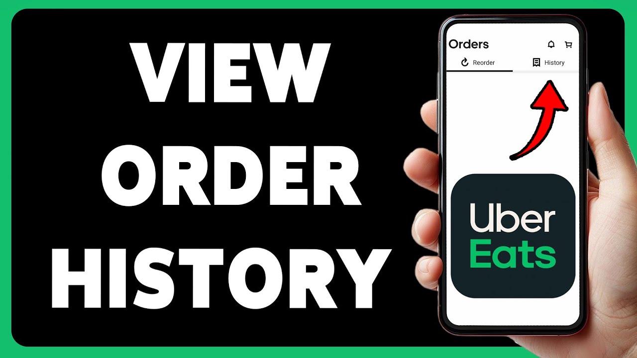 Как просмотреть историю заказов в Uber Eats 2025 | Проверьте свои прошлые заказы в Uber Eats