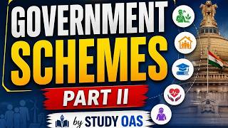 All Government Scheme for OPSC OAS (Prelims) Examination | Explained in Odia | Part II