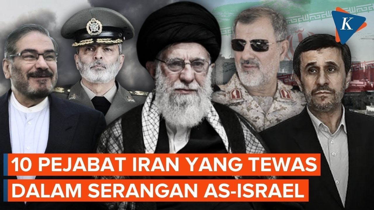 Termasuk Khamenei, Ini Daftar Pejabat Tinggi Iran yang Tewas dalam Serangan AS-Israel