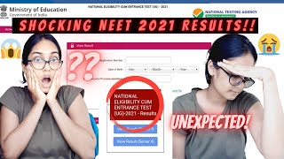 Shocking Neet 2021 Results reacting To My Result please Read The Description