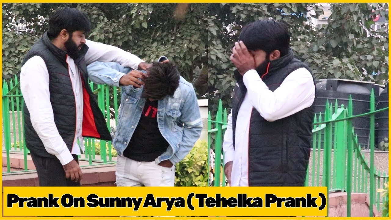 Prank Sunny Arya ( Tehelka Prank ) | Funky Joker